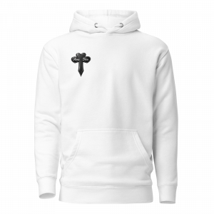 Aime Dieu Original Essential White Hoodie