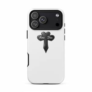 Aime Dieu Original Premium Light Over Darkness iPhone Case